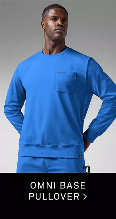 Men's Omni Base Pullover scrub top