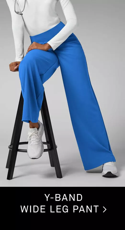 Y- Band Wide Leg Pant 