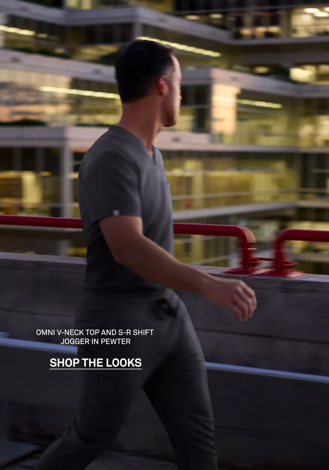 Omni V Neck Scrub Top