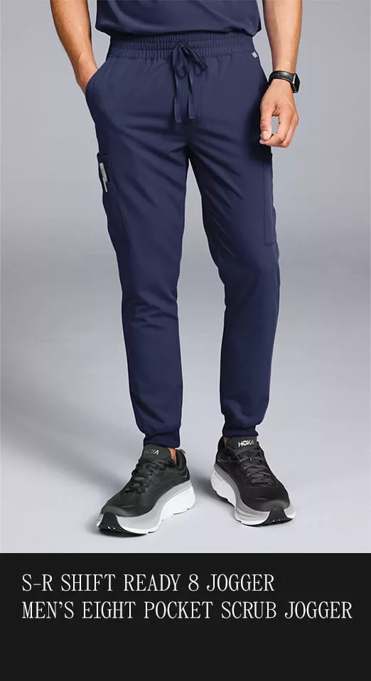 EIGHT POCKET SCRUB JOGGER