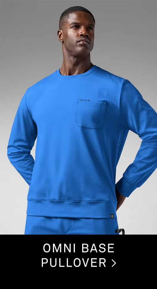 Men's Omni Base Pullover scrub top