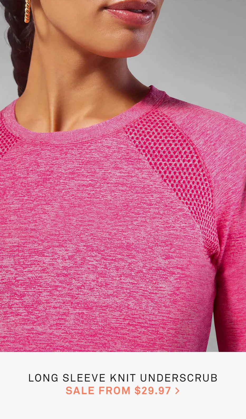 Long Sleeve Knit Underscrub 