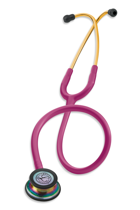3M™ Littmann® Classic III™ Rainbow Finish Stethoscope - Raspberry - 1