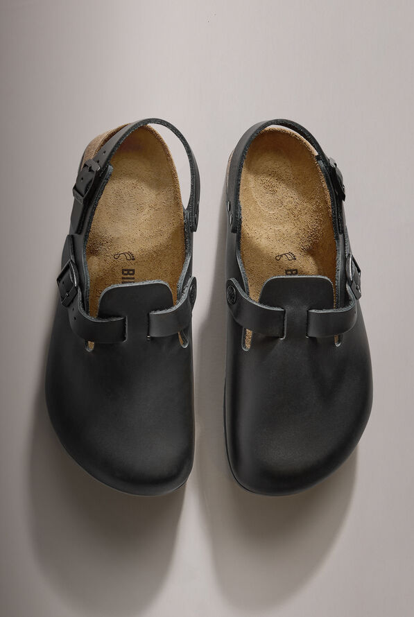 Birkenstock Unisex Tokyo Super Grip Black Clogs - Black - 2