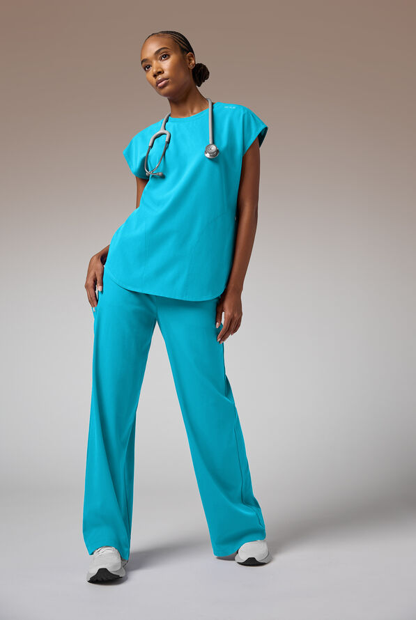 Edge Crew Top - Turquoise - 6