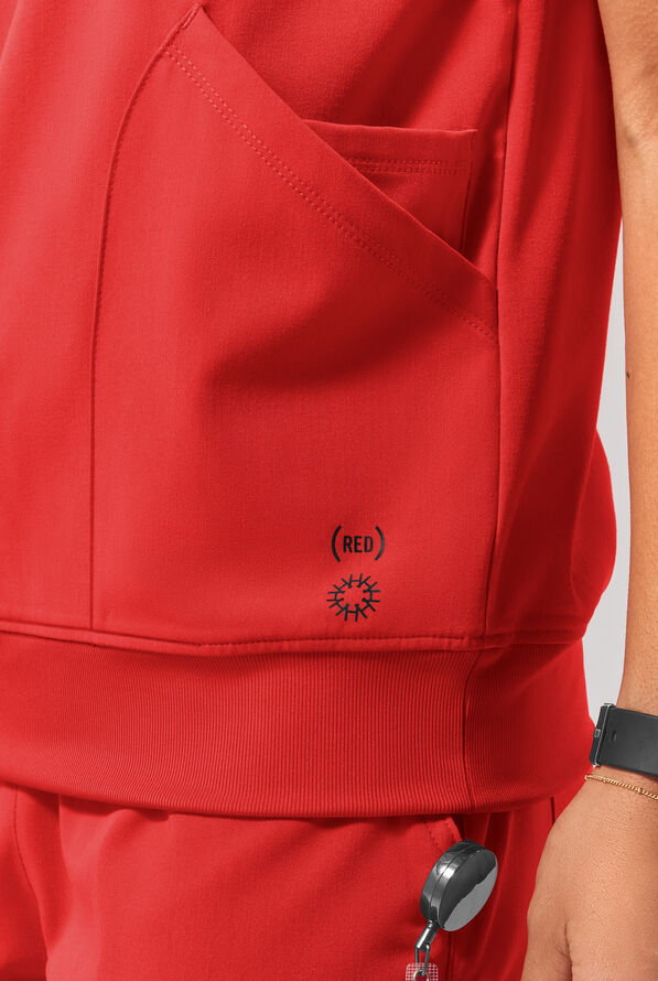 HYPOTHESIS (RED) KENTICA CREW TOP - (Red) - 5