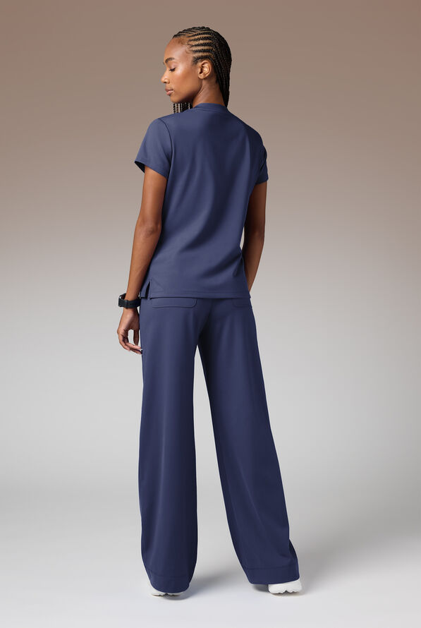 BETA K V-NECK SHIRT - Navy - 4