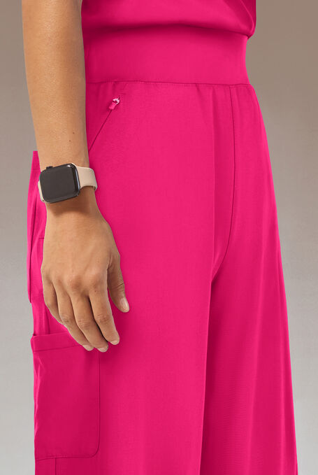 Y-Band Wide Leg Pant - Regular - Regular - Reactive Pink - 4