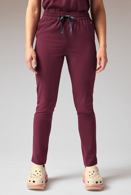 A-D ALL DUTY PANT - Petite - Wine - 1
