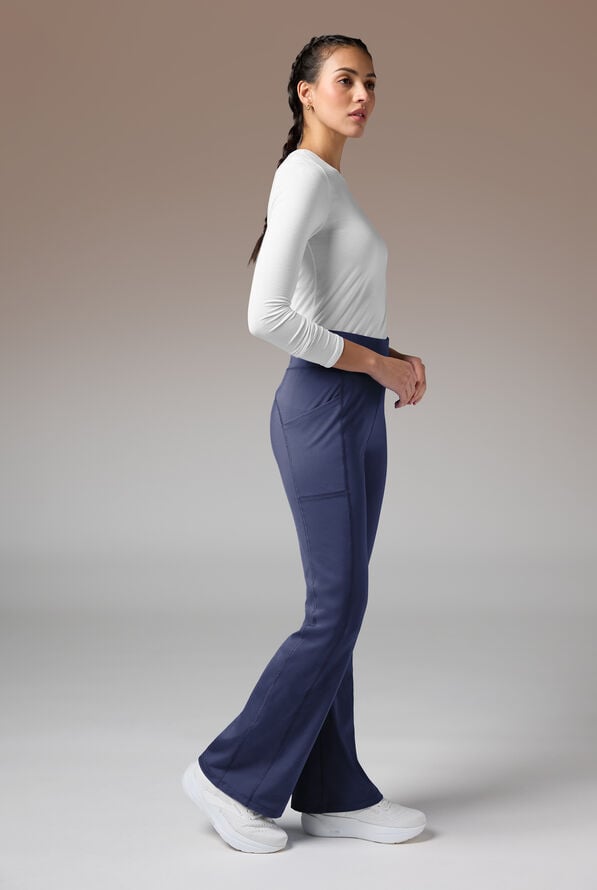 ALPHA K FLARE LEG PANT - Regular - Navy - 2