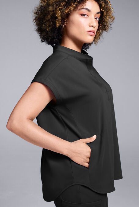 META O-S OVERSIZED Scrub Set - Jet Black - 5