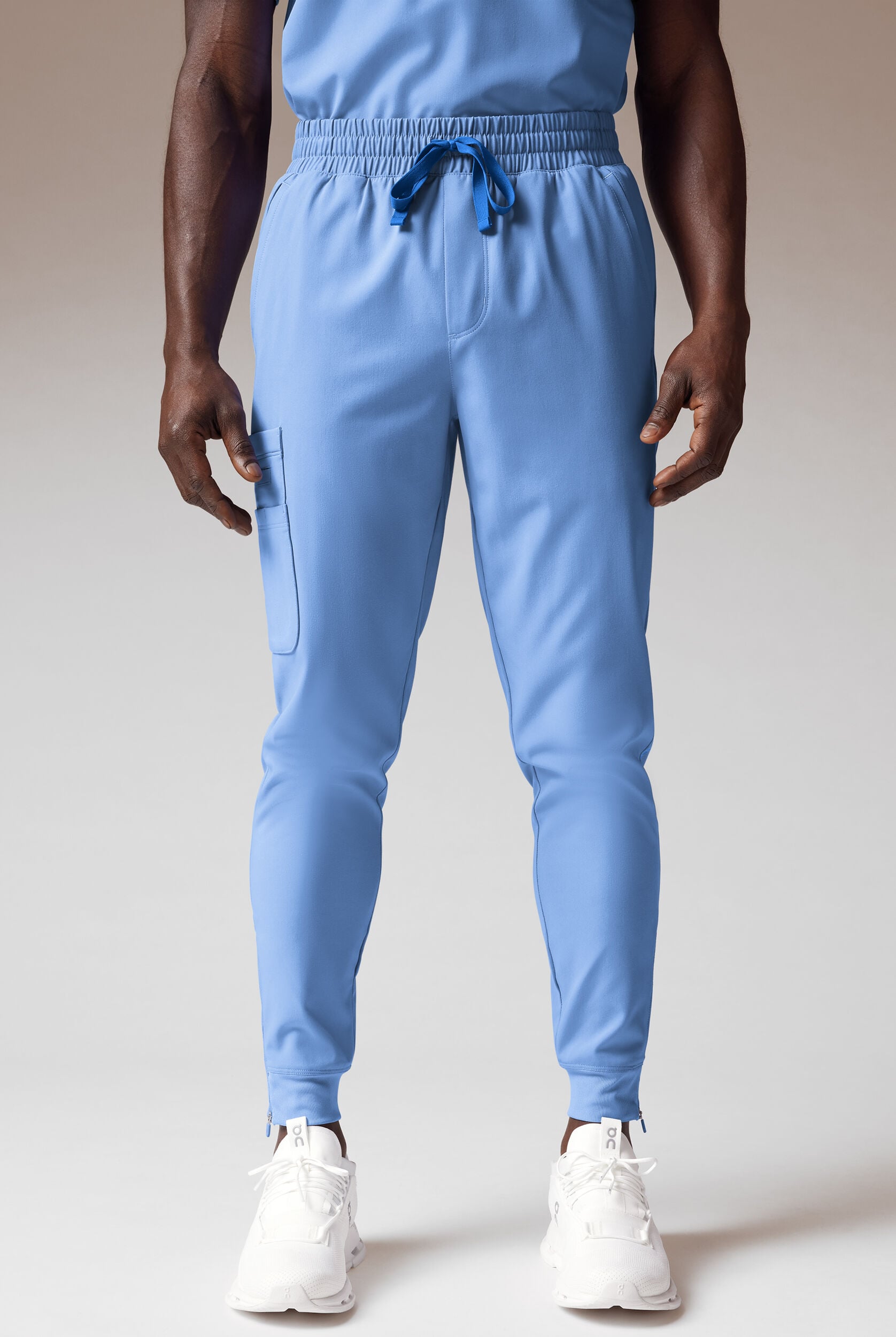 Hypothesis Men's 9-Pocket Slim Leg Jogger Scrub Pants, Jogger Pants