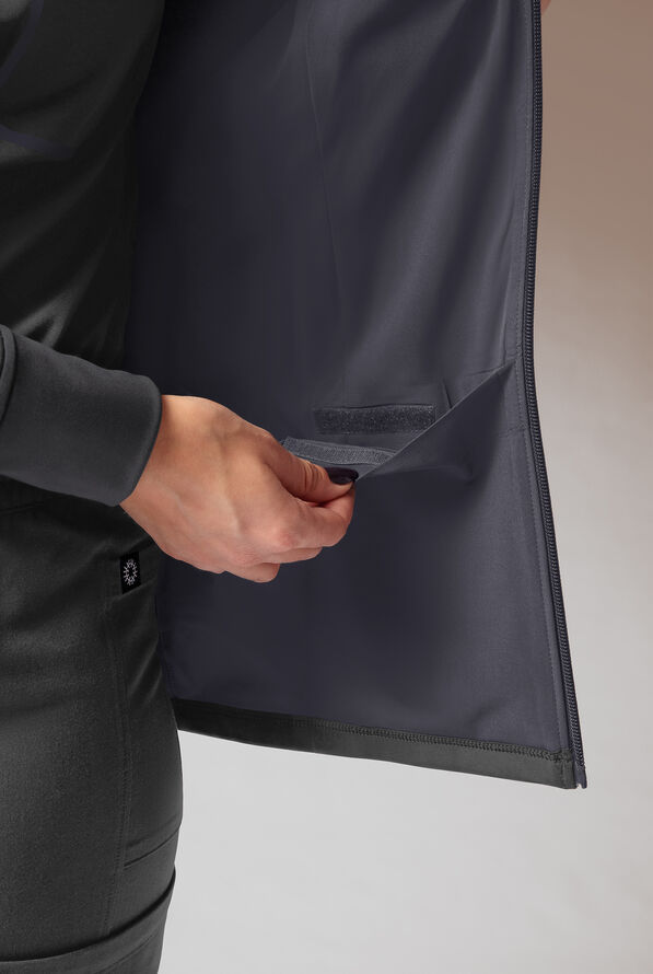 SUPER-DERMAL HOODIE - Jet Black/Pewter - 7