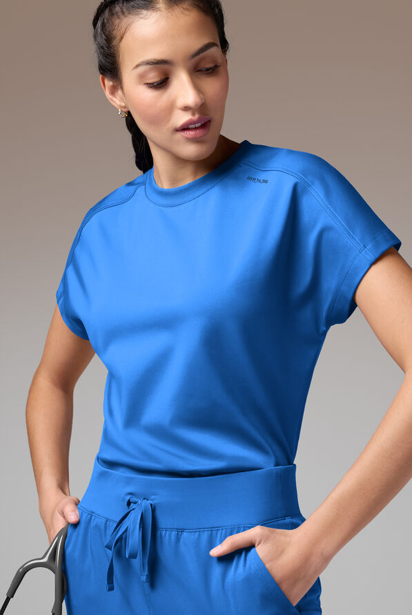 DELTA K CREW SHIRT - Royal - 4