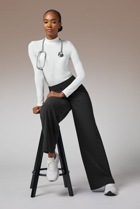 Y-Band Wide Leg Pant - Regular - Regular - Jet Black - 4