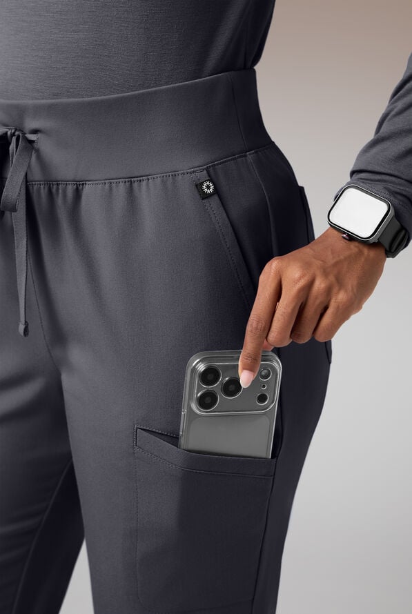 BETA FLARE LEG PANT - Pewter - 3