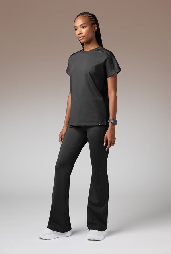 DELTA K CREW SHIRT - Jet Black - 2