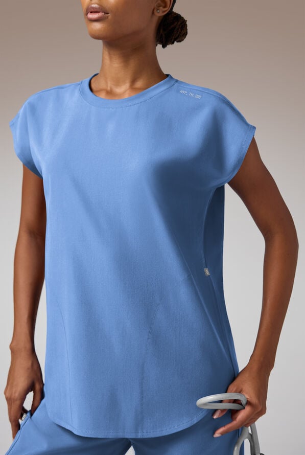 Edge Crew Top - Ceil Blue - 5