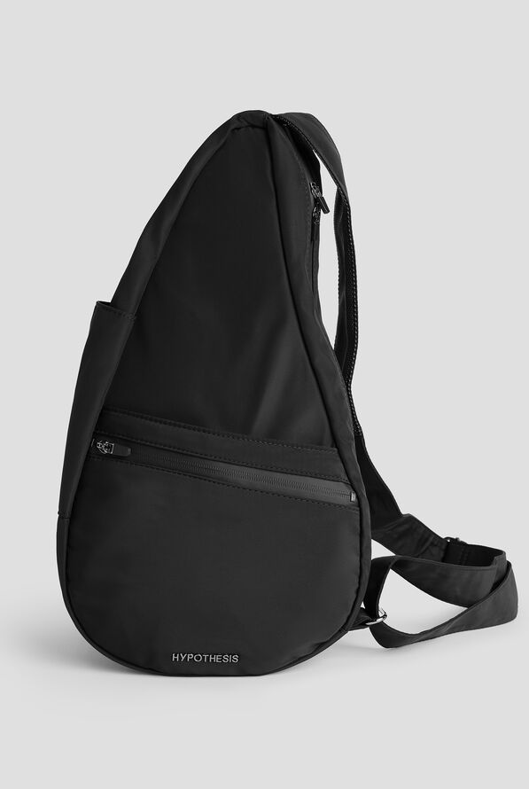 Hypothesis Meta Black Large Sling Bag - Black - 1