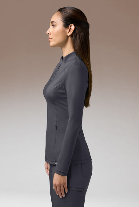 OMNI BASE K SHIRT - Pewter/Jet Black - 5