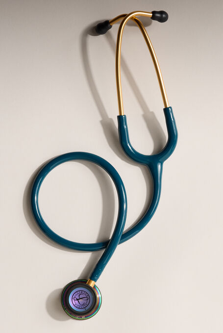 3M™ Littmann® Classic III™ Rainbow Finish Stethoscope - Caribbean Blue - 1