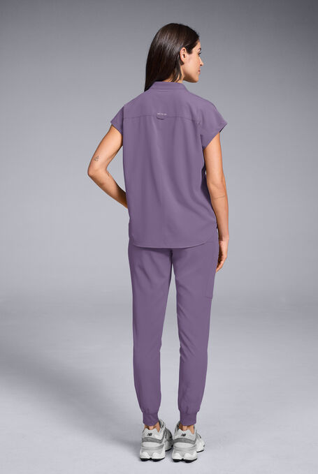 META O-S OVERSIZED SHIRT - Purple Dusk - 3
