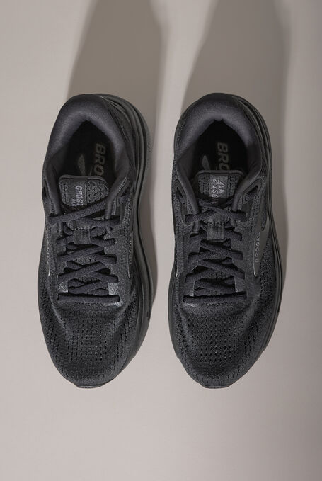 Brooks Women's Ghost Max 2 Black Athletic Lace Up Nursing Shoes - null - 2