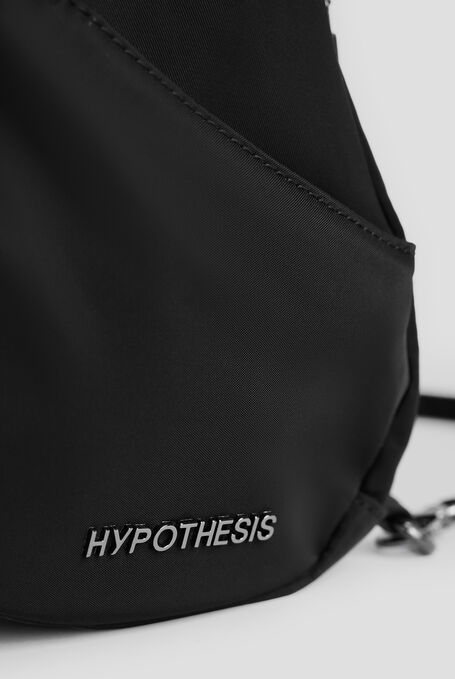 Hypothesis Meta Black Small Sling Bag - Black - 6
