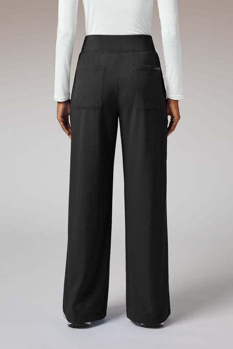 Y-Band Wide Leg Pant - Regular - Regular - Jet Black - 3
