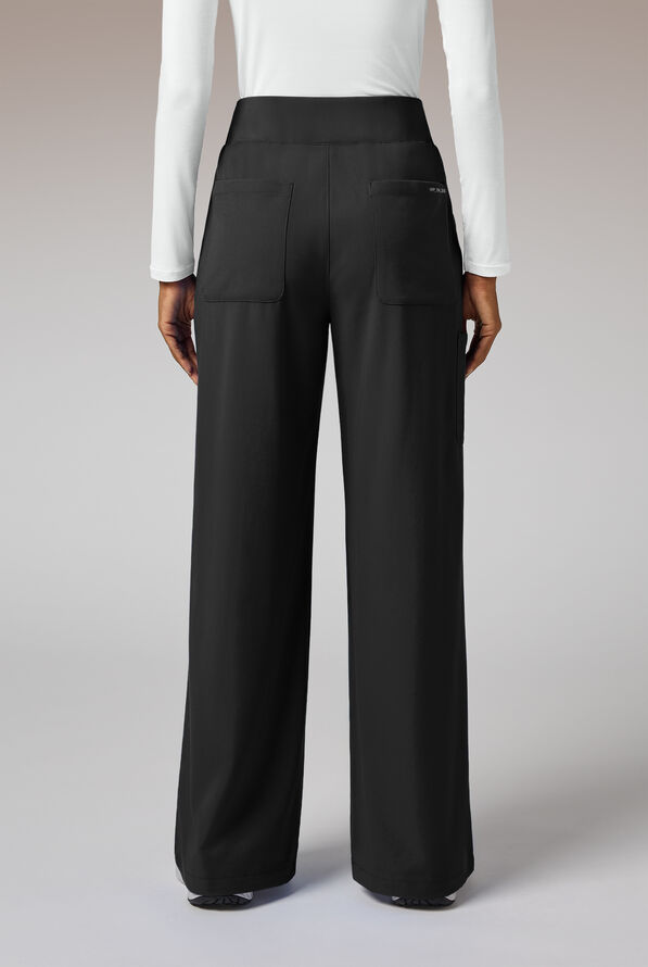 Y-Band Wide Leg Pant - Regular - Regular - Jet Black - 3