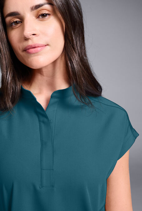 META O-S OVERSIZED SHIRT - Caribbean Blue - 2