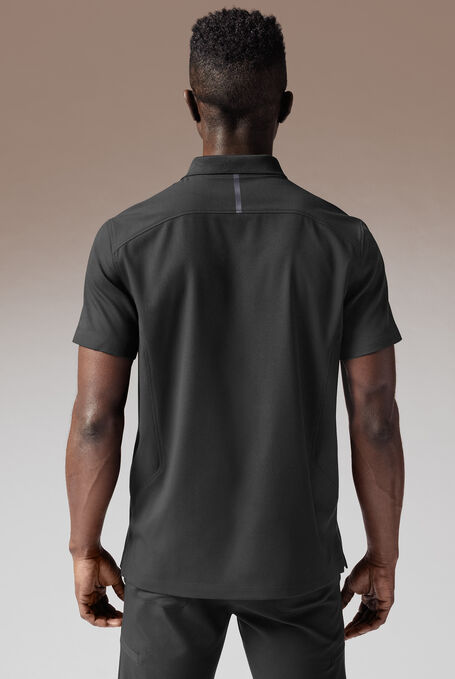 ALPHA SYSTEM SHIRT - Jet Black/Pewter - 3