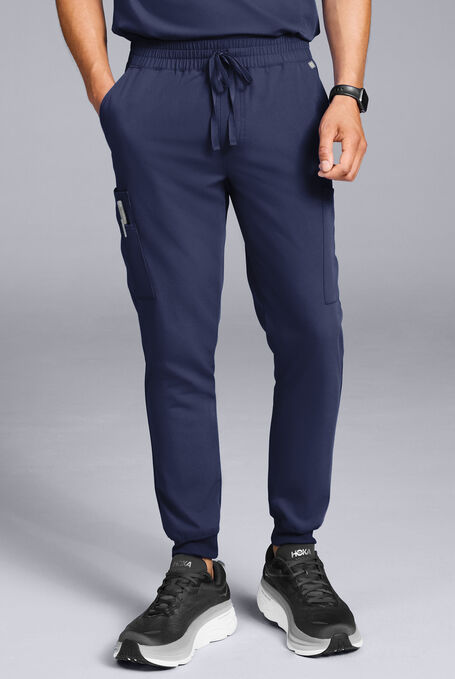 S-R SHIFT READY 4 SHIRT & 8 JOGGER - Navy - 6