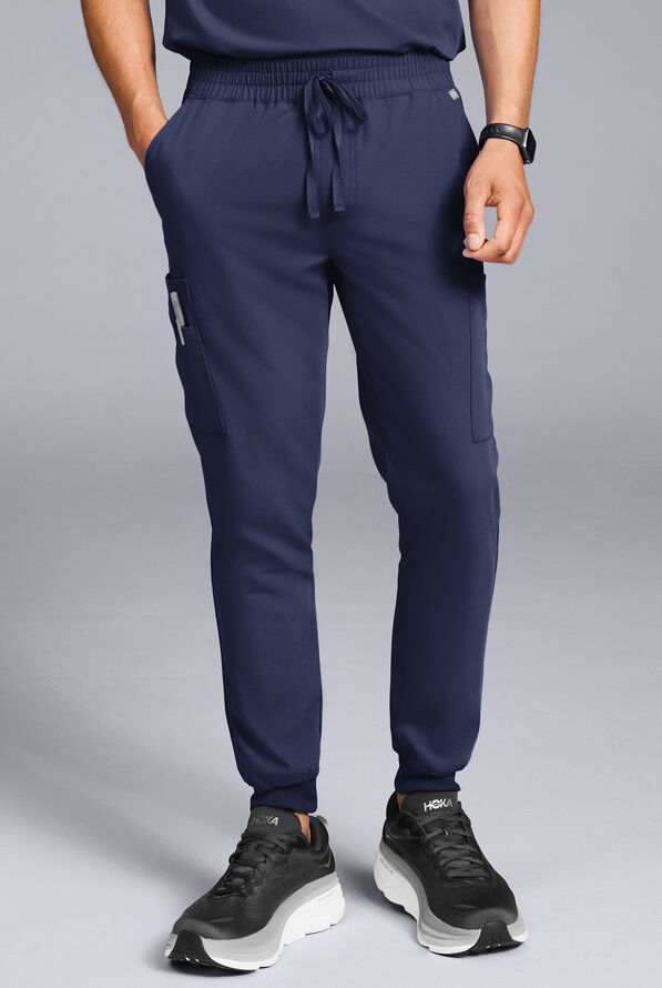 S-R SHIFT READY 4 SHIRT & 8 JOGGER - Navy - 6