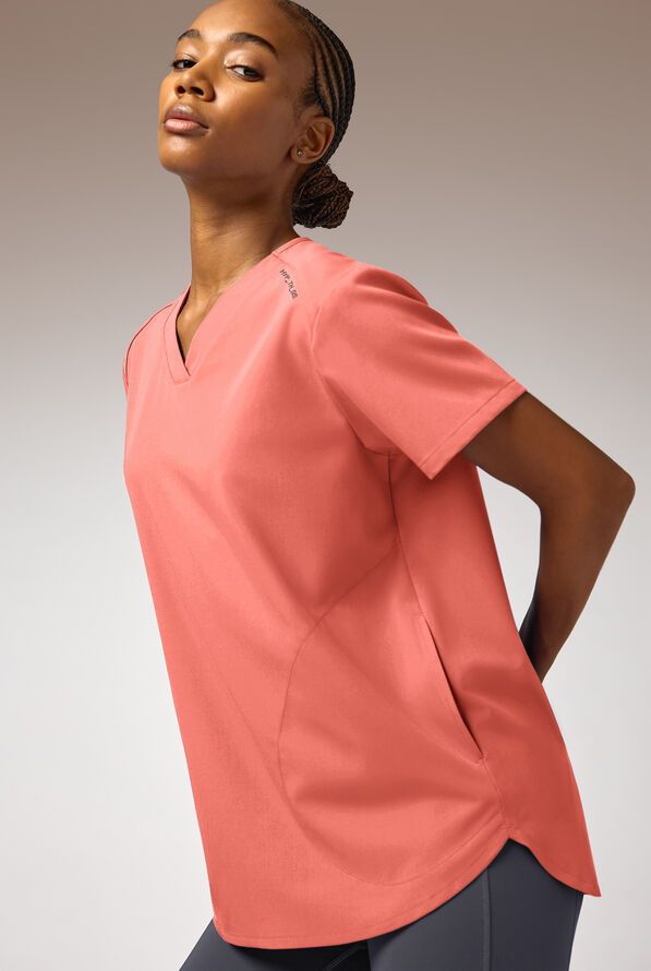 Beta V-Shell Shirt - Thermal Coral - 8