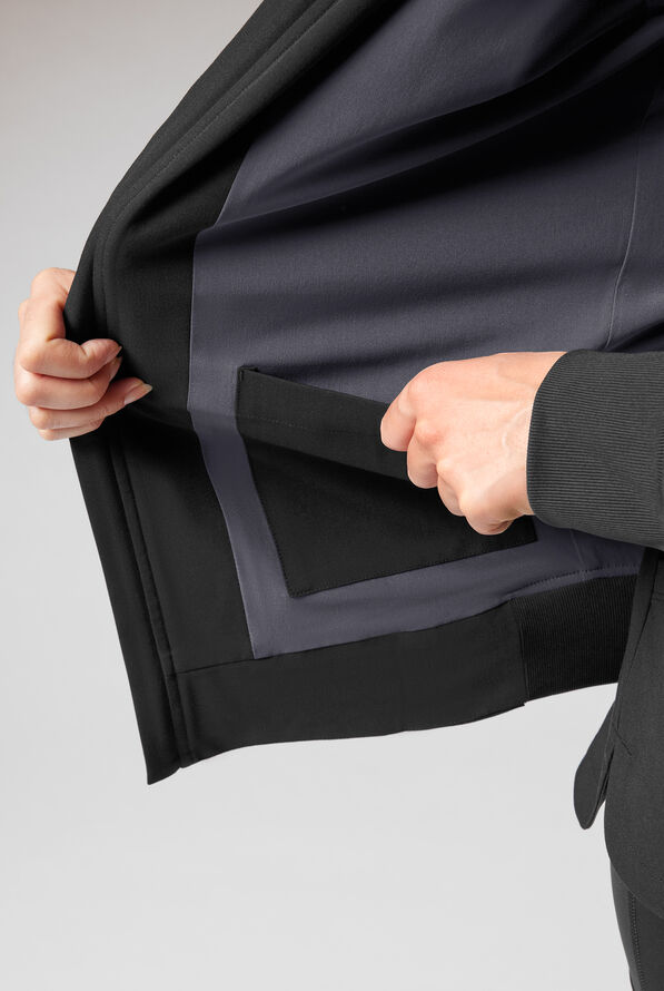 F-ZIP JACKET - Jet Black/Pewter - 6