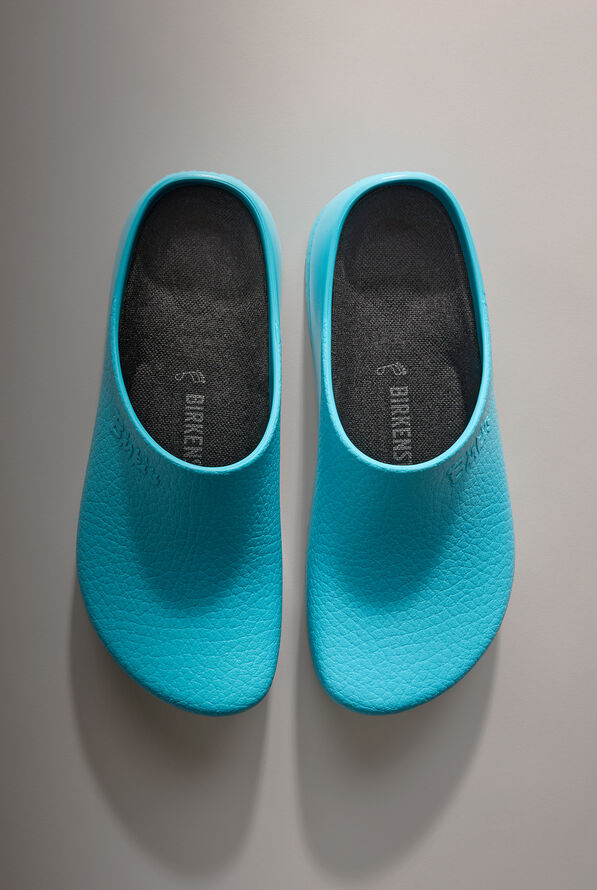 Birkenstock Unisex Super Birki Light Blue Clogs - null - 2