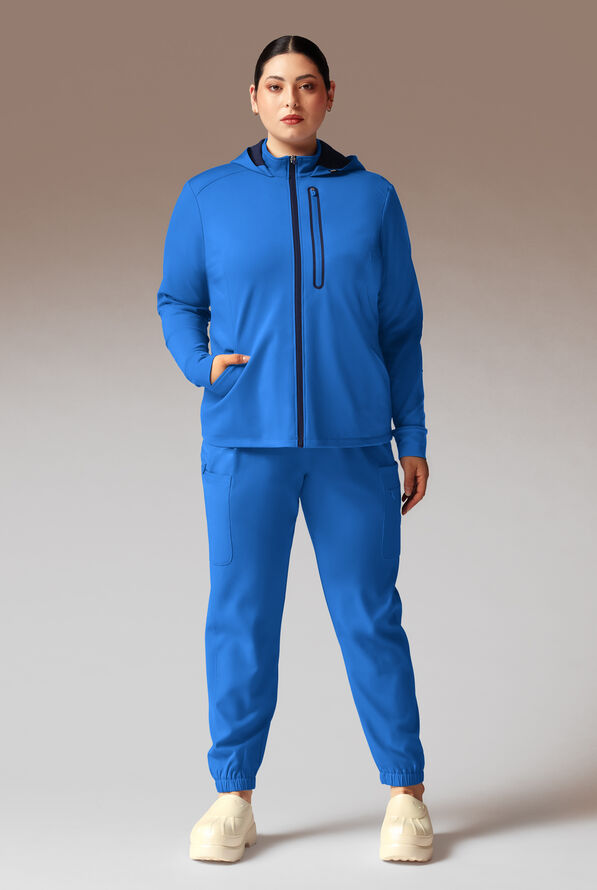 SUPER-DERMAL HOODIE - Royal/Navy - 6