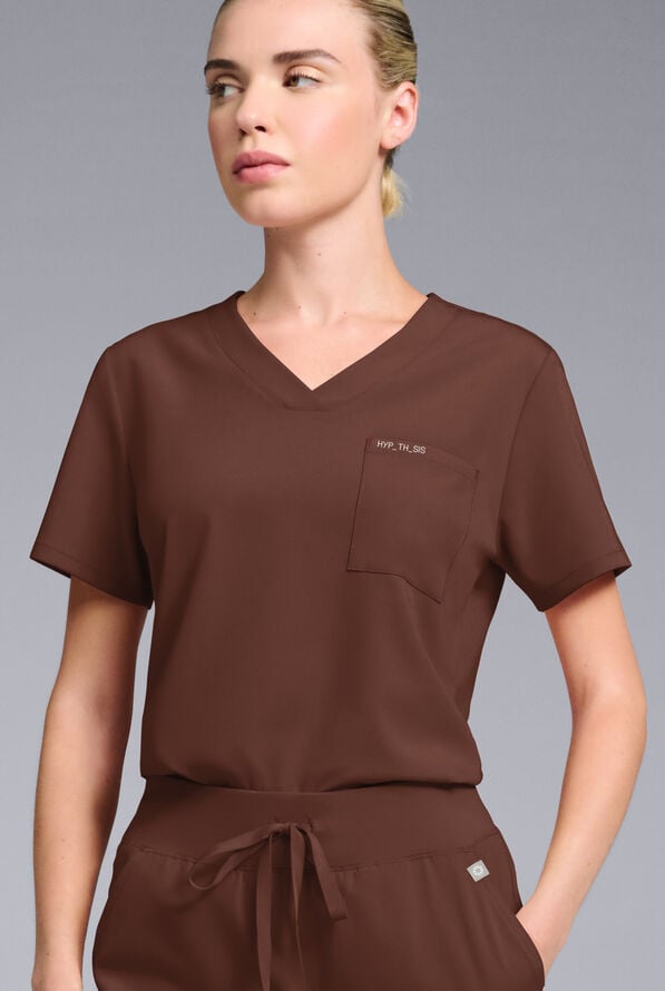BASE SHIRT - Bitter Chocolate - 1