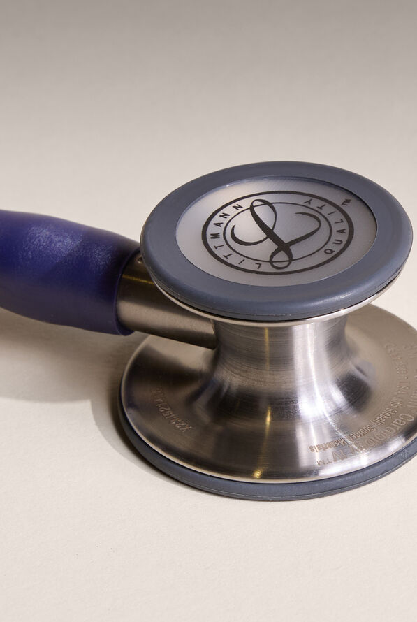 3M&trade; Littmann&reg; Cardiology IV &trade; Stainless Steel Finish Midnight Blue Satin Tube Stethoscope - Midnight Navy - 3