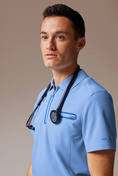 ALPHA SYSTEM SHIRT - Ceil/Royal - 4