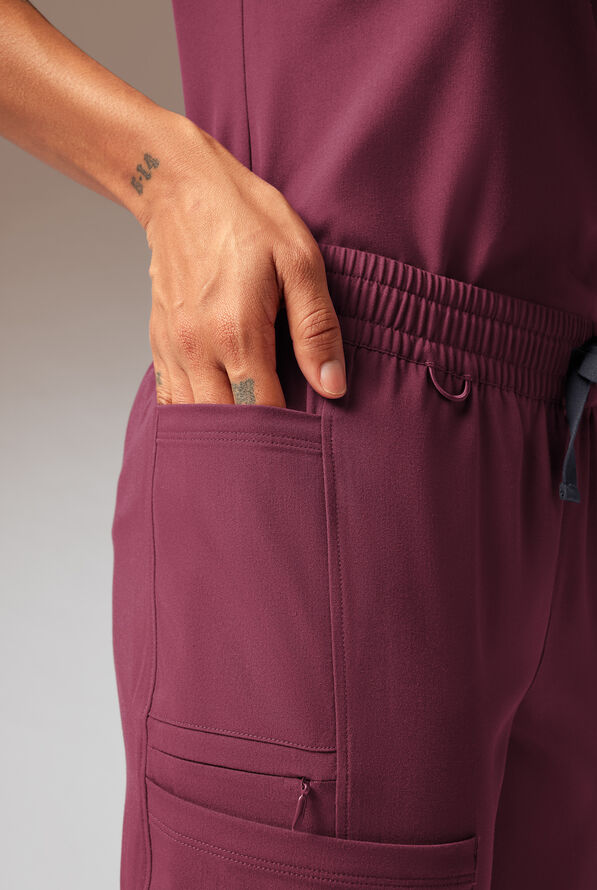 CACHE 6 JOGGER - Regular - Wine - 8