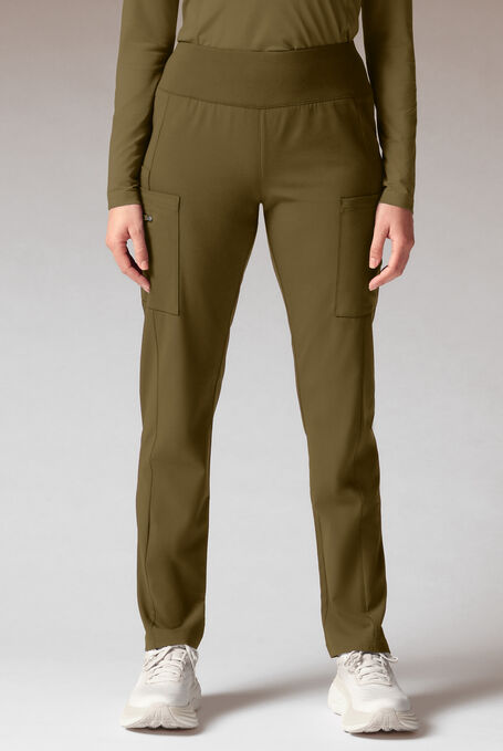 DYNAMA Y-PANT - Petite - Dark Moss - 1