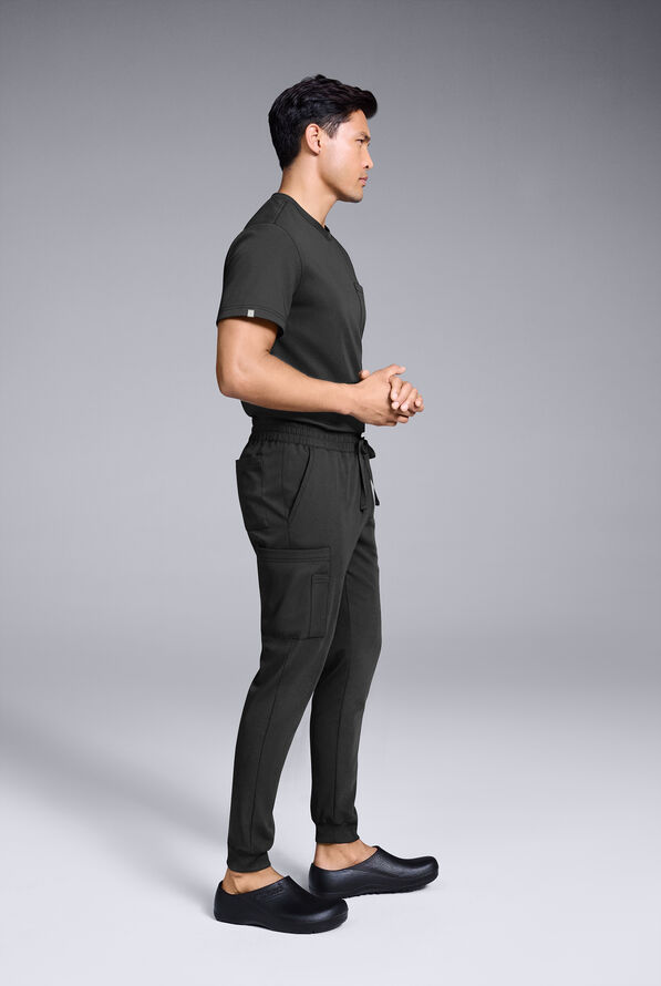 S-R SHIFT READY CREW SHIRT - Jet Black - 3