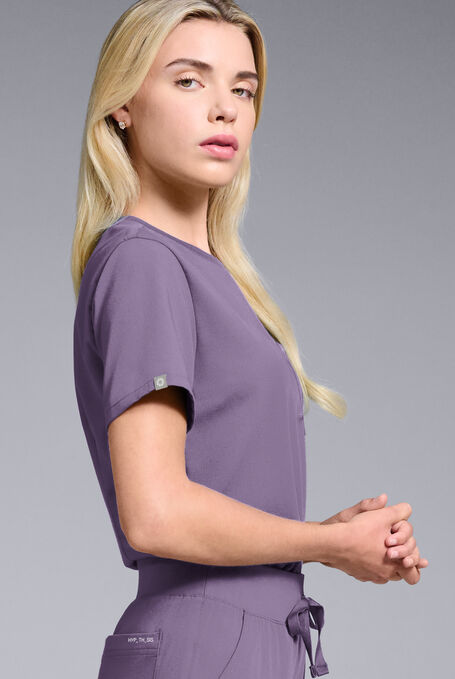 BASE CREW SHIRT - Purple Dusk - 2