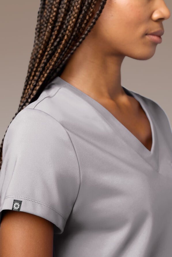 BETA K V-NECK SHIRT - Alloy - 3