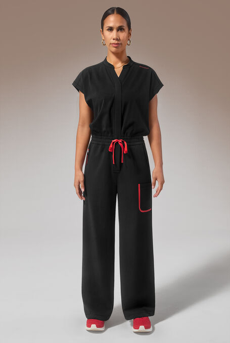 HYPOTHESIS (RED) DUO BASE J-SUIT - Jet Black - 1