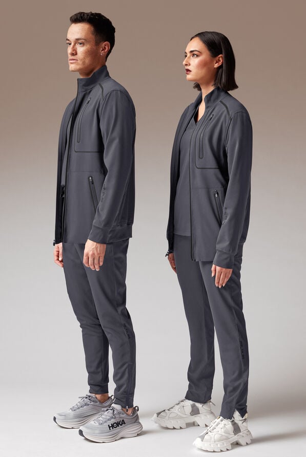 F-ZIP JACKET - Pewter/Jet Black - 2