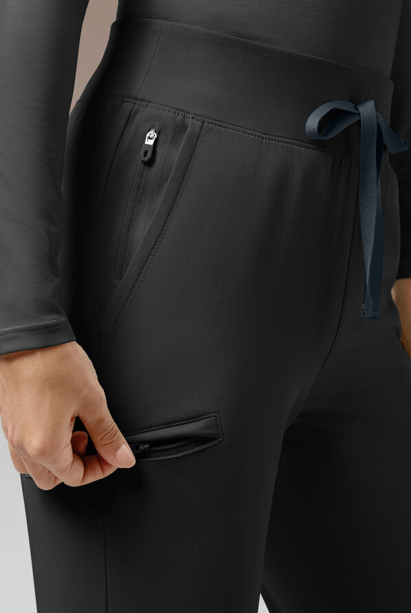 META FL PANT - Petite - Jet Black - 3