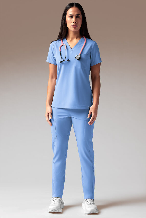 DYNAMA Y-PANT - Regular - Ceil/Royal - 4